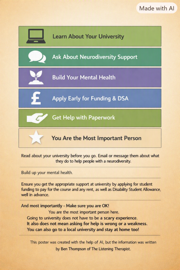 Successful strategies for starting university 6 main ways to succeed at university if you are neurodivergent